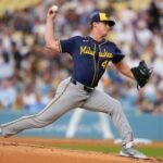 Brewers Dodgers Baseball