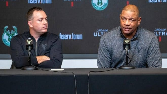 MILWAUKEE ARE ON FIRE: the milwaukee buck team has been suspended for participating in all the activities due to head coach Doc Rivers…….see more