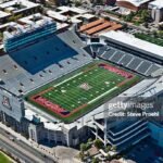 Wildcats Stadium at the University Of Arizona in Tucson AZ.
