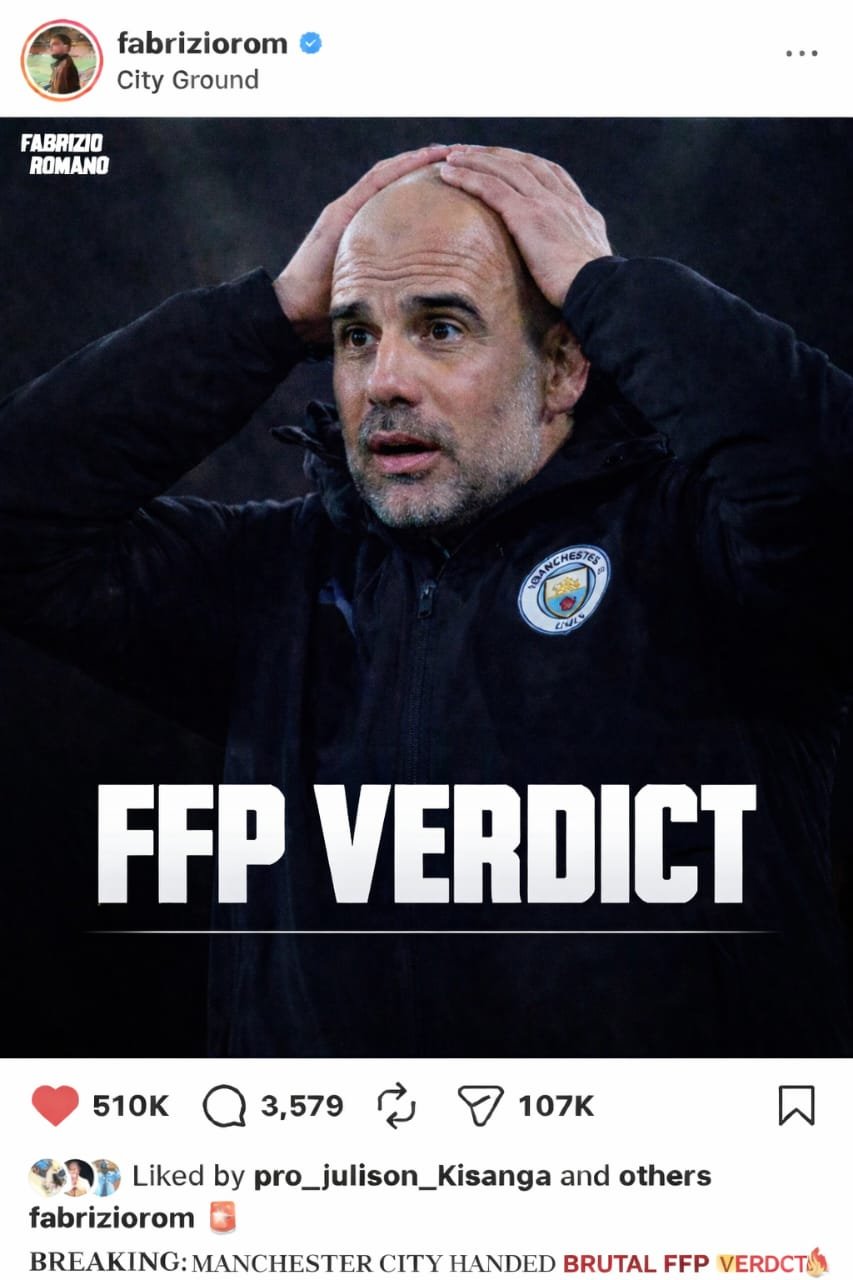 🚨 BREAKING NEWS: Manchester City Hit With Stunning FFP Sanction — Arsenal Now Clear to Run Away With the League! 🔥