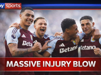 “‘He Carried Our Season…’ — Aston Villa Dealt Crushing Injury Blow as Key Star Is Ruled Out”